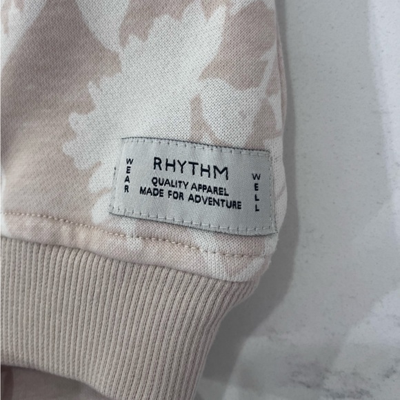 Rhythm Cream Floral Crew Neck Sweater - Picture 4 of 4